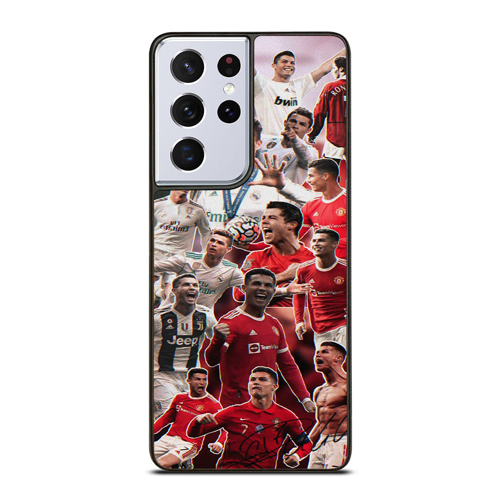 CRISTIANO RONALDO COLLAGE Samsung Galaxy S21 Ultra Case Cover
