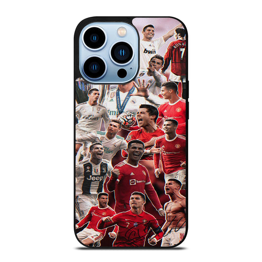 CRISTIANO RONALDO COLLAGE iPhone 13 Pro Max Case Cover