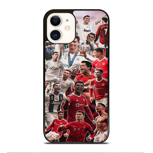 CRISTIANO RONALDO COLLAGE iPhone 12 Case Cover