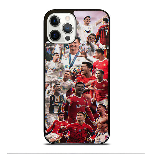 CRISTIANO RONALDO COLLAGE iPhone 12 Pro Case Cover