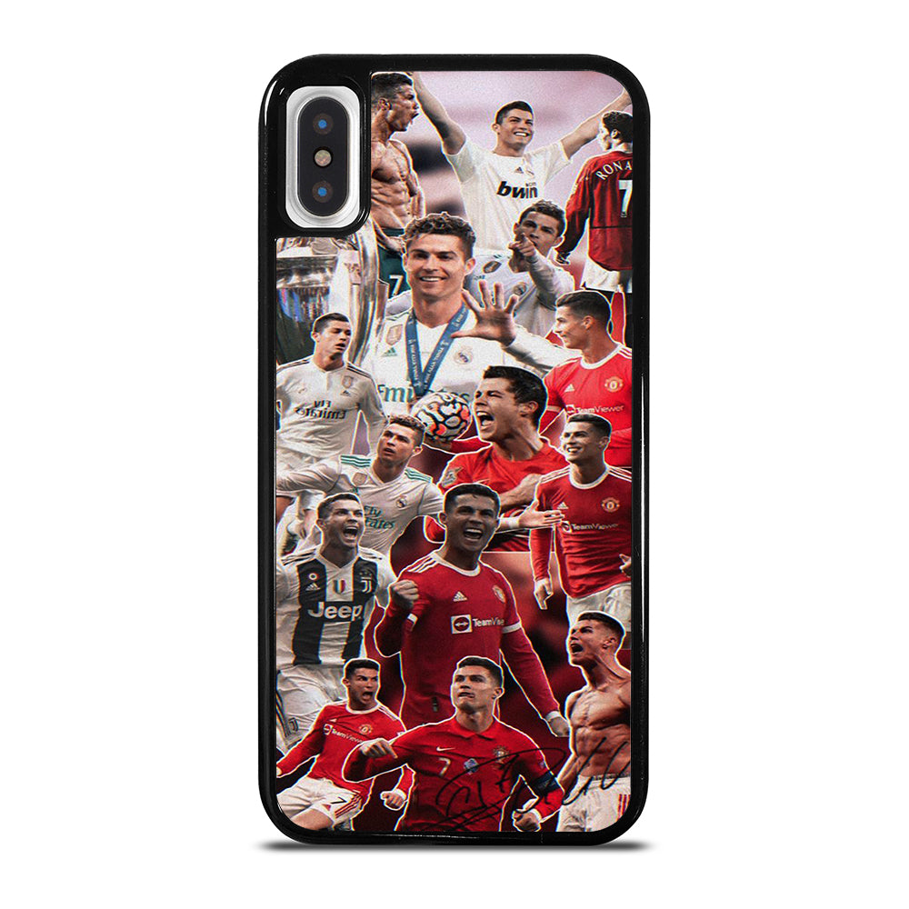 CRISTIANO RONALDO COLLAGE iPhone X / XS Case Cover