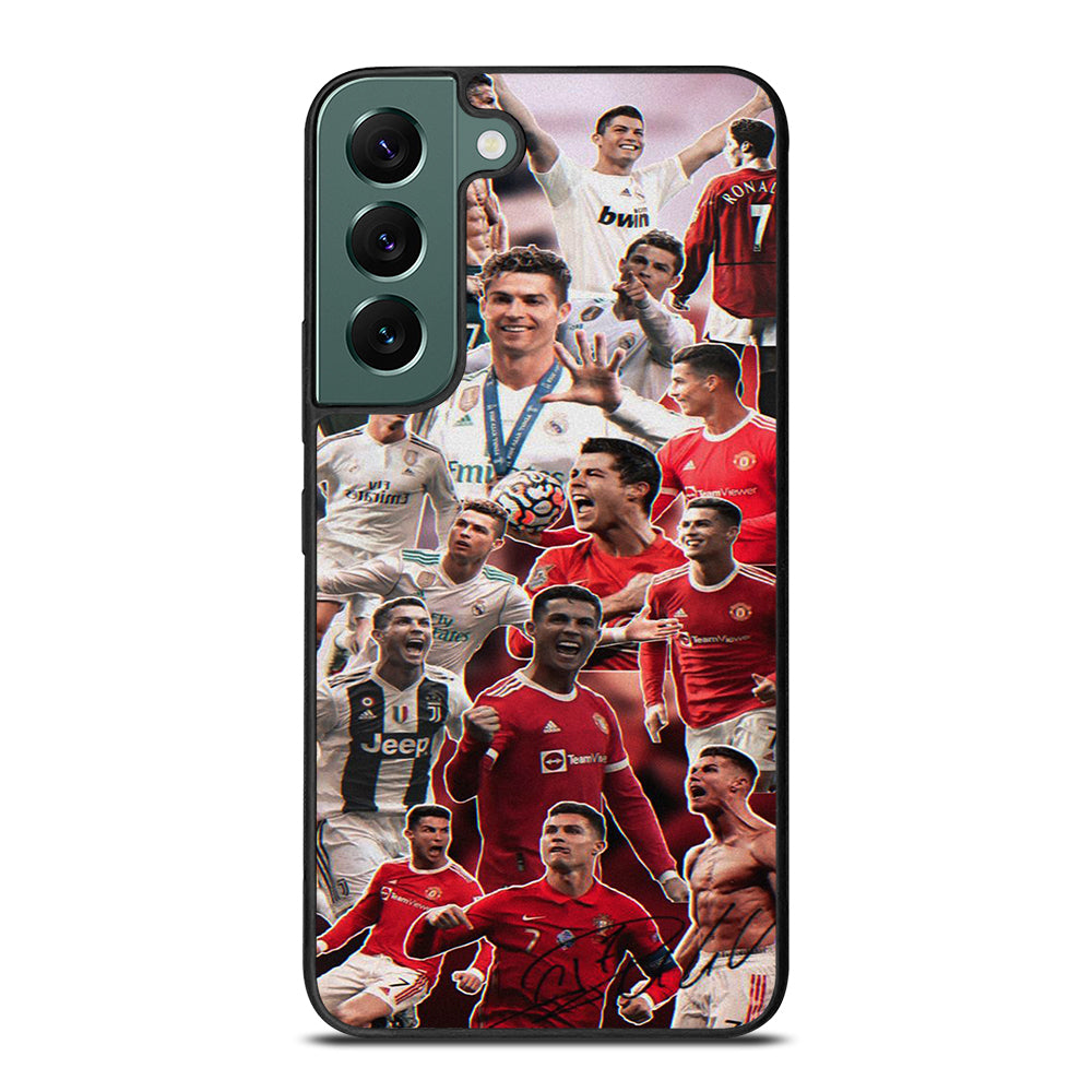 CRISTIANO RONALDO COLLAGE Samsung Galaxy S22 Case Cover