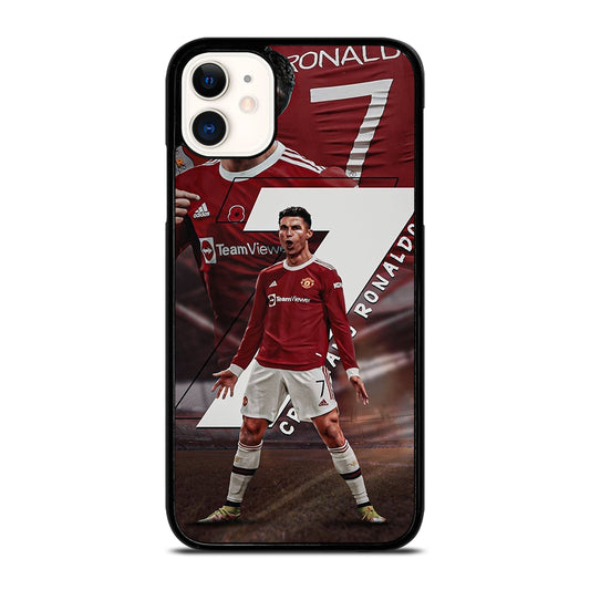 CRISTIANO RONALDO CR7 UNITED iPhone 11 Case Cover