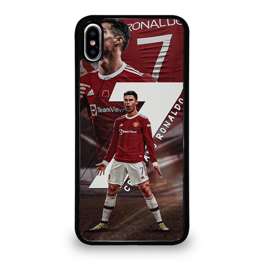 CRISTIANO RONALDO CR7 UNITED iPhone XS Max Case Cover