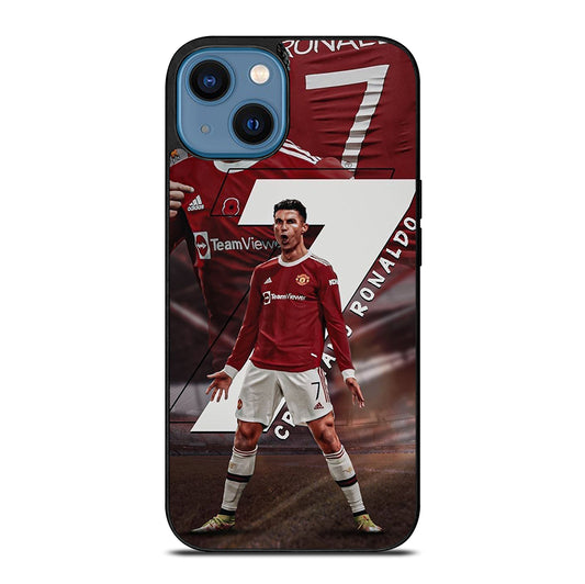 CRISTIANO RONALDO CR7 UNITED iPhone 14 Case Cover