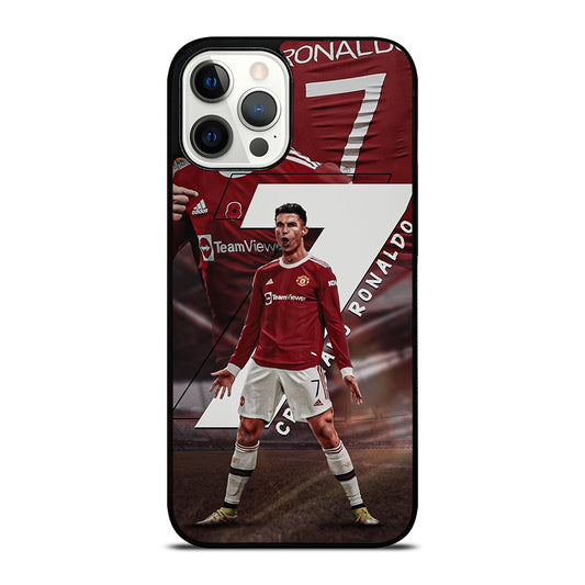 CRISTIANO RONALDO CR7 UNITED iPhone 12 Pro Max Case Cover