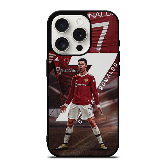 CRISTIANO RONALDO CR7 UNITED iPhone 15 Pro Case Cover