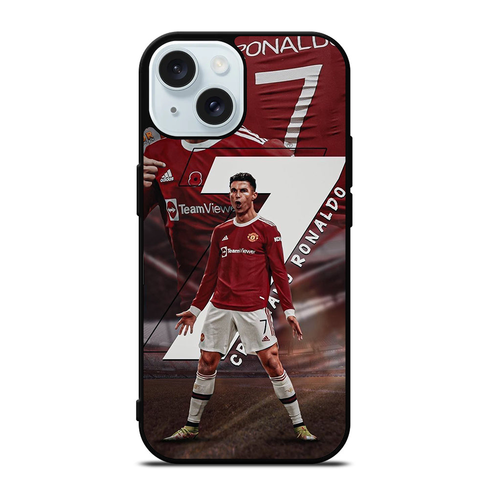 CRISTIANO RONALDO CR7 UNITED iPhone 15 Case Cover