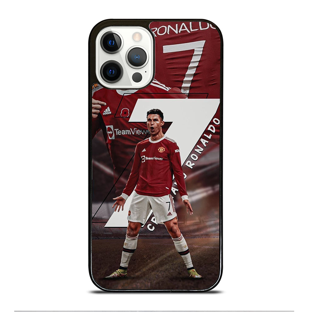 CRISTIANO RONALDO CR7 UNITED iPhone 12 Pro Case Cover