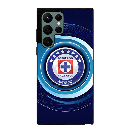 CRUZ AZUL DEPORTIVO FOOTBALL LOGO 4 Samsung Galaxy S22 Ultra Case Cover