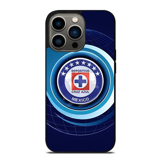 CRUZ AZUL DEPORTIVO FOOTBALL LOGO 4 iPhone 13 Pro Case Cover