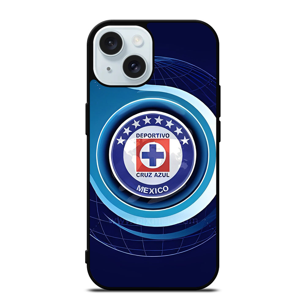 CRUZ AZUL DEPORTIVO FOOTBALL LOGO 4 iPhone 15 Case Cover