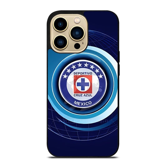 CRUZ AZUL DEPORTIVO FOOTBALL LOGO 4 iPhone 14 Pro Max Case Cover
