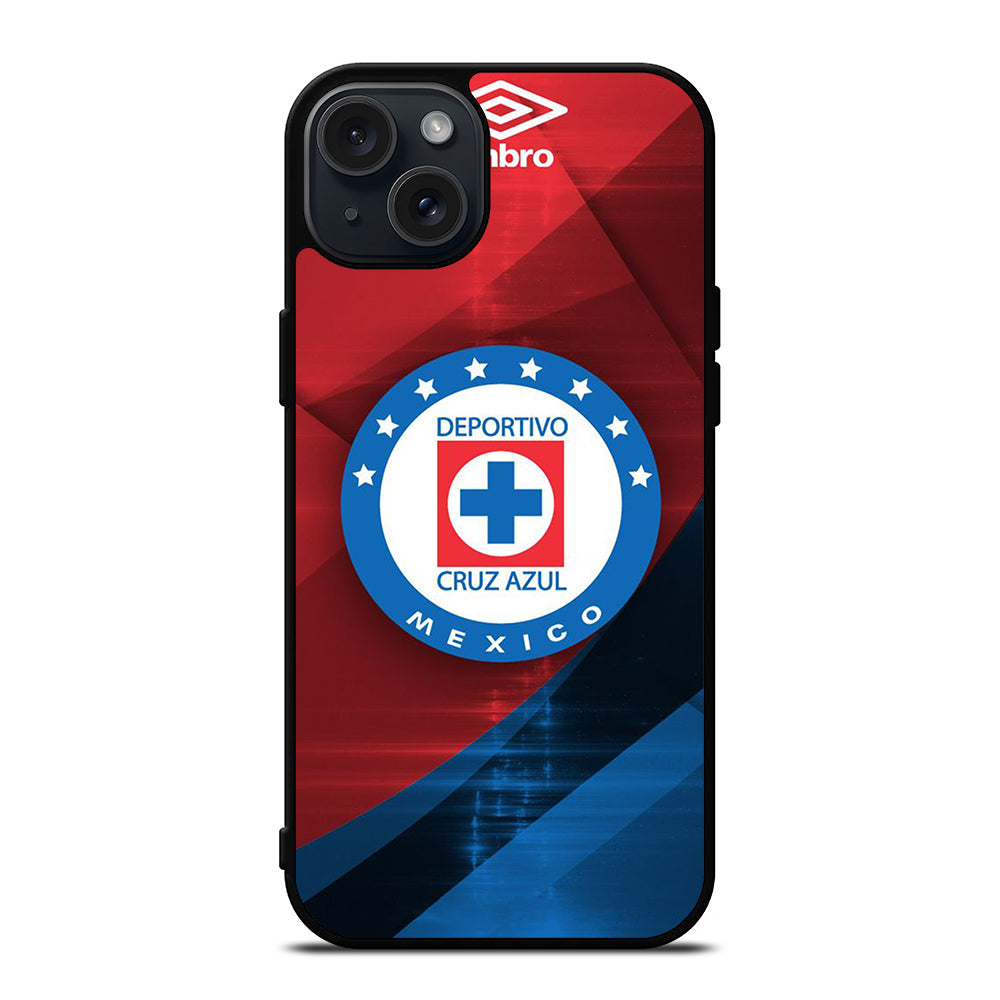 CRUZ AZUL DEPORTIVO FOOTBALL LOGO 5 iPhone 15 Plus Case Cover