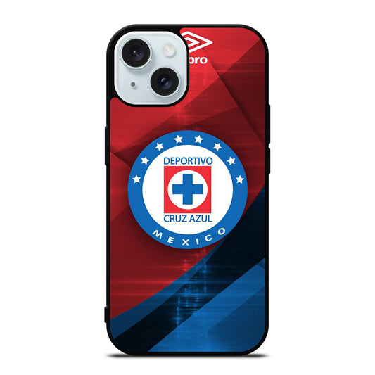 CRUZ AZUL DEPORTIVO FOOTBALL LOGO 5 iPhone 15 Case Cover