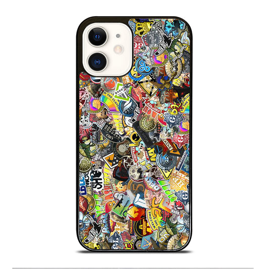 CSGO STICKER BOMB COLLAGE iPhone 12 Case Cover