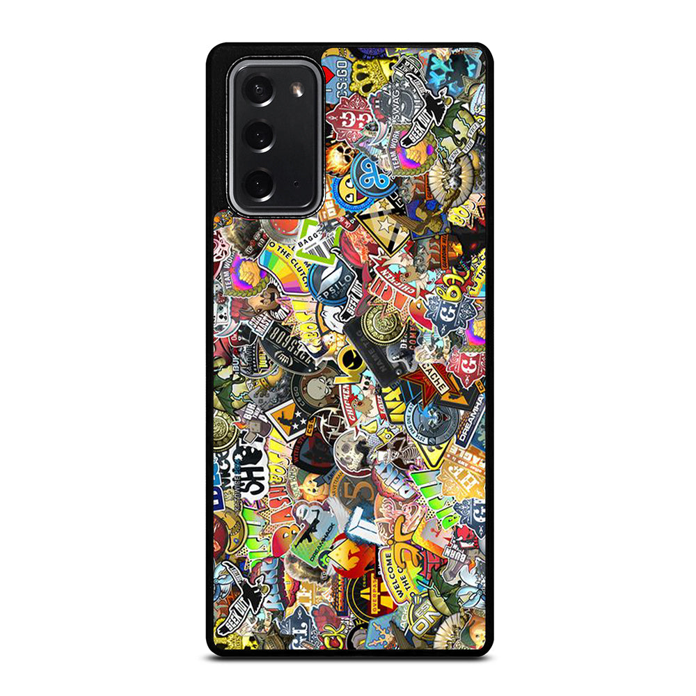 CSGO STICKER BOMB COLLAGE Samsung Galaxy Note 20 Case Cover