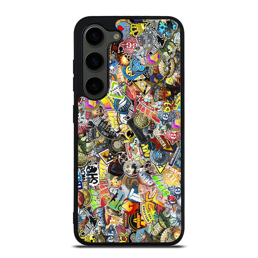 CSGO STICKER BOMB COLLAGE Samsung Galaxy S23 Plus Case Cover