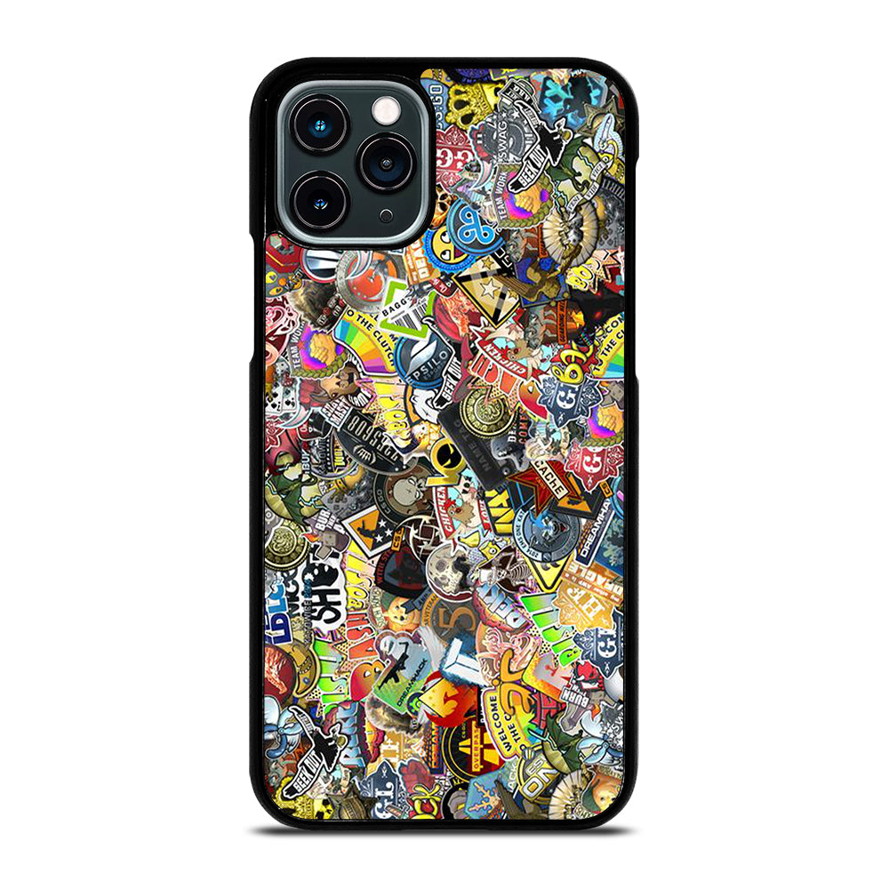 CSGO STICKER BOMB COLLAGE iPhone 11 Pro Case Cover