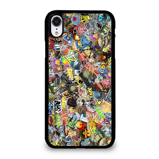 CSGO STICKER BOMB COLLAGE iPhone XR Case Cover