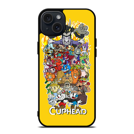 CUPHEAD CHARACTER iPhone 15 Plus Case Cover