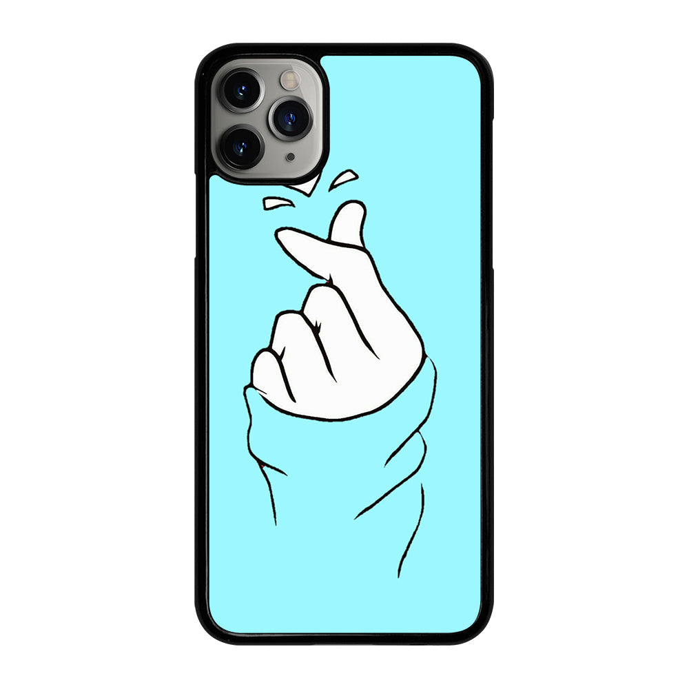 CUTE HEART FINGER 2 iPhone 11 Pro Max Case Cover
