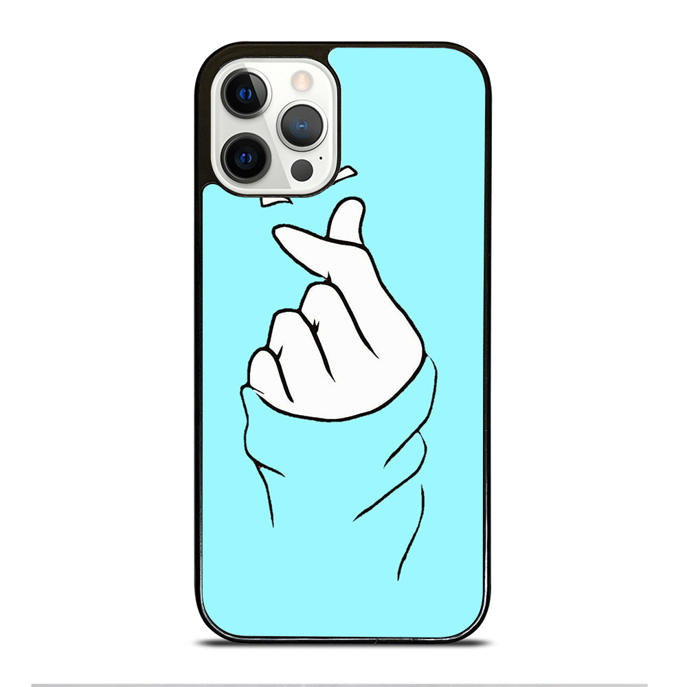 CUTE HEART FINGER 2 iPhone 12 Pro Case Cover