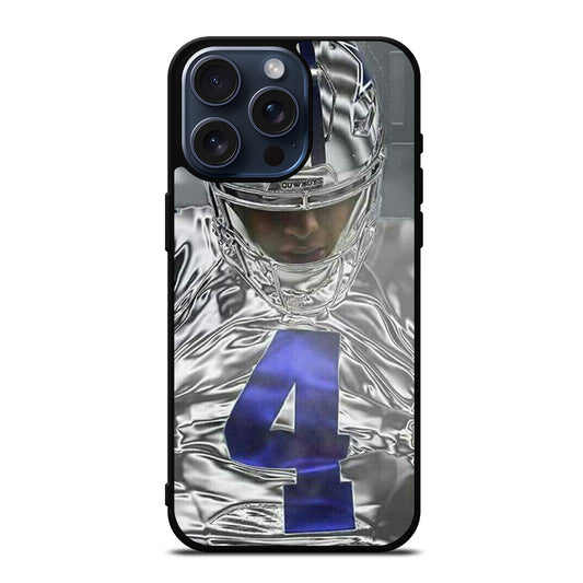 DAK PRESCOTT DALLAS COWBOYS 1 iPhone 15 Pro Max Case Cover