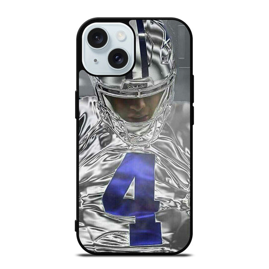DAK PRESCOTT DALLAS COWBOYS 1 iPhone 15 Case Cover