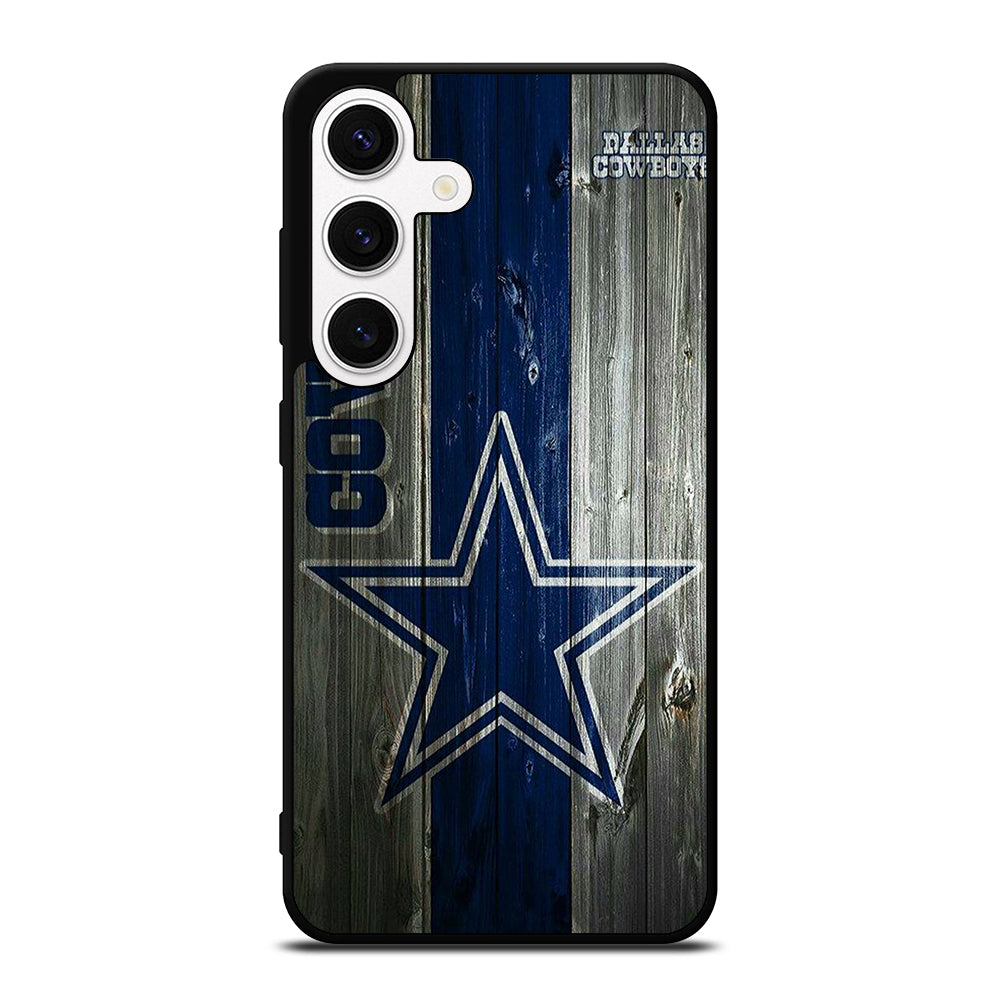 DALLAS COWBOYS WOODEN LOGO Samsung Galaxy S24 Case Cover