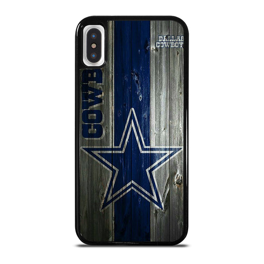 DALLAS COWBOYS WOODEN LOGO iPhone X / XS Case Cover