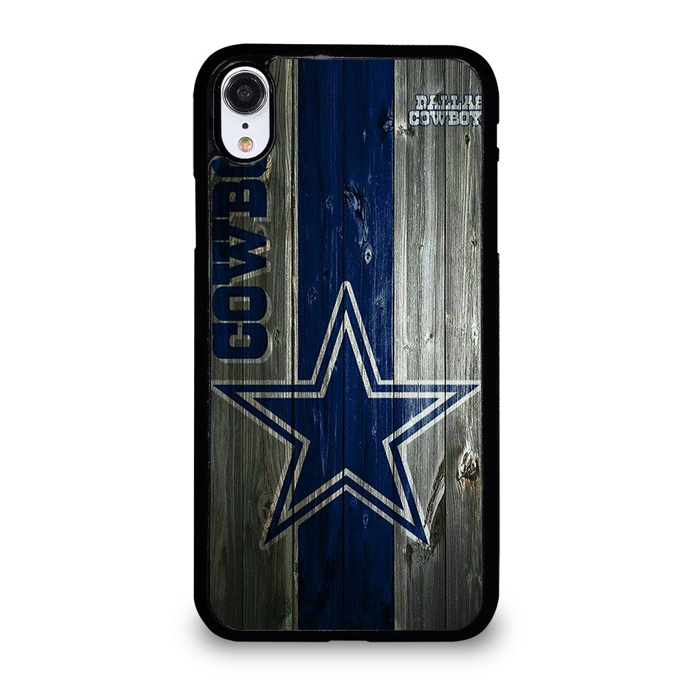 DALLAS COWBOYS WOODEN LOGO iPhone XR Case Cover
