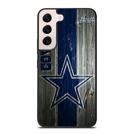 DALLAS COWBOYS WOODEN LOGO Samsung Galaxy S22 Plus Case Cover
