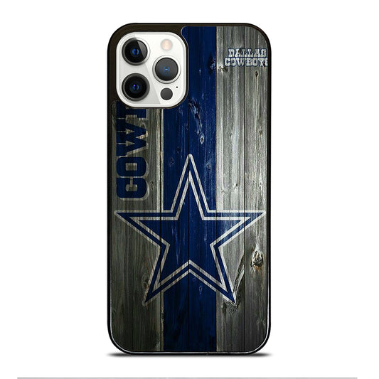 DALLAS COWBOYS WOODEN LOGO iPhone 12 Pro Case Cover