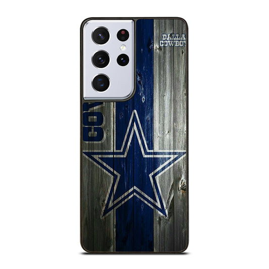 DALLAS COWBOYS WOODEN LOGO Samsung Galaxy S21 Ultra Case Cover
