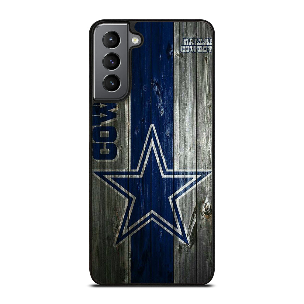 DALLAS COWBOYS WOODEN LOGO Samsung Galaxy S21 Plus Case Cover