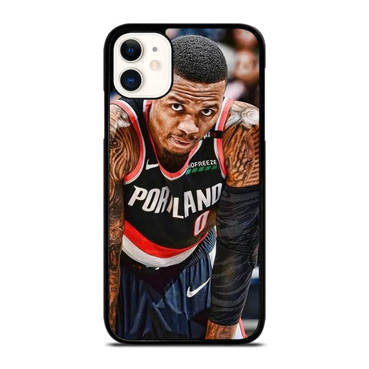 DAMIAN LILLARD TRAIL BLAZERS NBA BASKETBALL iPhone 11 Case Cover