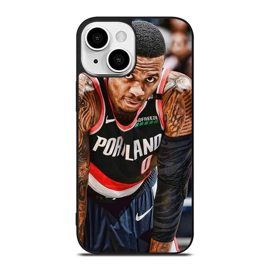 DAMIAN LILLARD TRAIL BLAZERS NBA BASKETBALL iPhone 13 Mini Case Cover