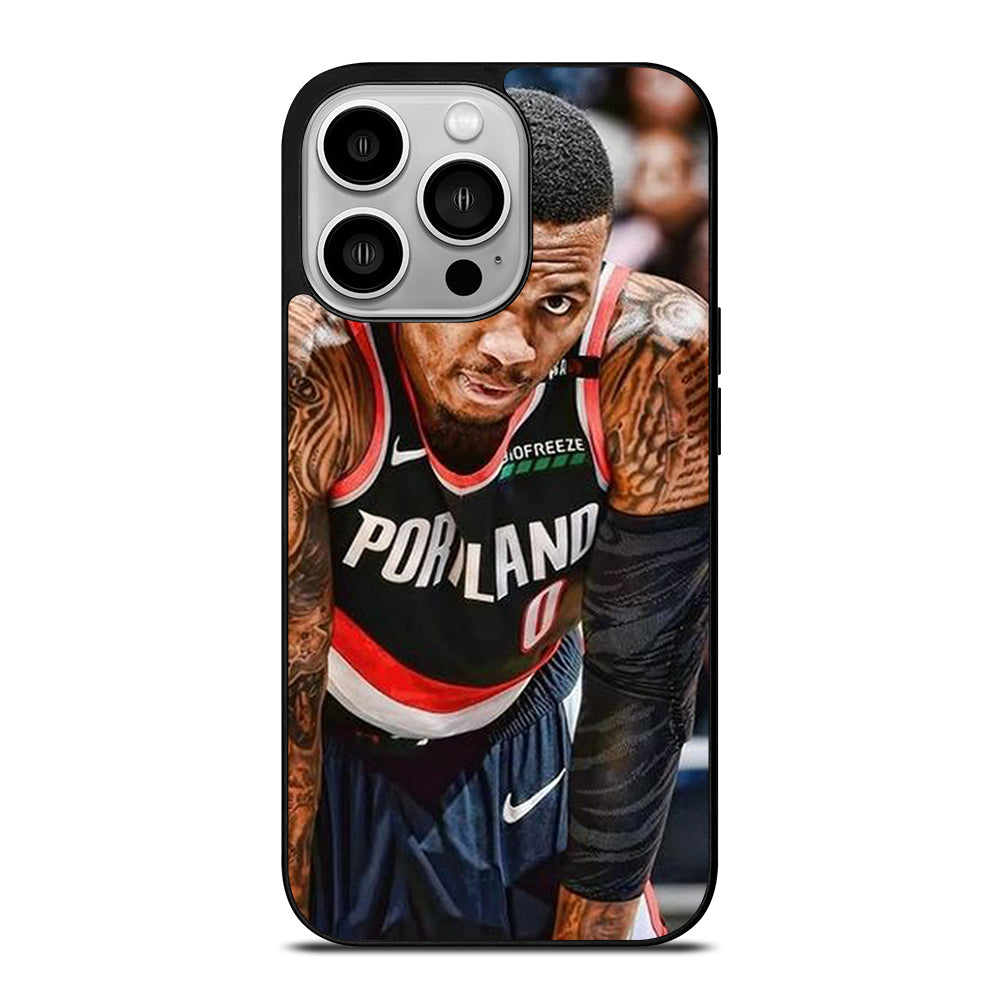 DAMIAN LILLARD TRAIL BLAZERS NBA BASKETBALL iPhone 14 Pro Case Cover