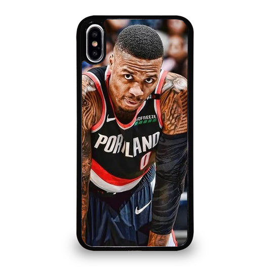 DAMIAN LILLARD TRAIL BLAZERS NBA BASKETBALL iPhone XS Max Case Cover