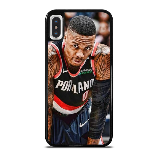 DAMIAN LILLARD TRAIL BLAZERS NBA BASKETBALL iPhone X / XS Case Cover