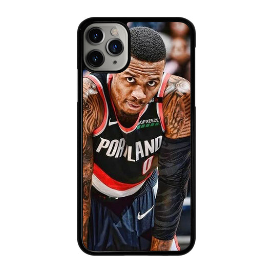DAMIAN LILLARD TRAIL BLAZERS NBA BASKETBALL iPhone 11 Pro Max Case Cover