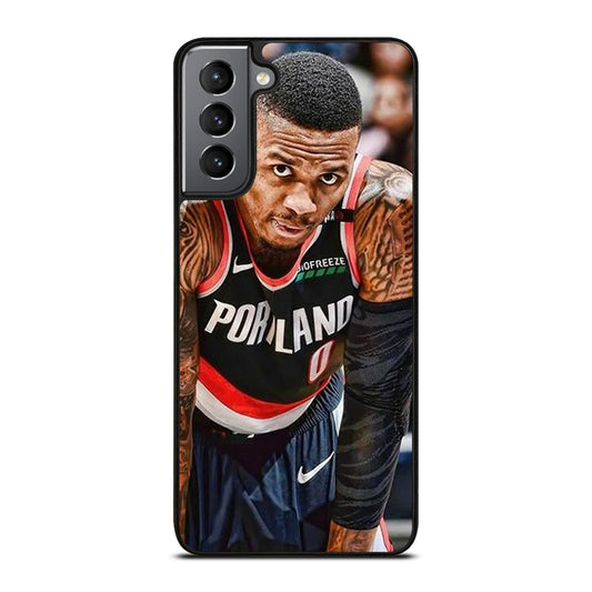 DAMIAN LILLARD TRAIL BLAZERS NBA BASKETBALL Samsung Galaxy S21 Plus Case Cover
