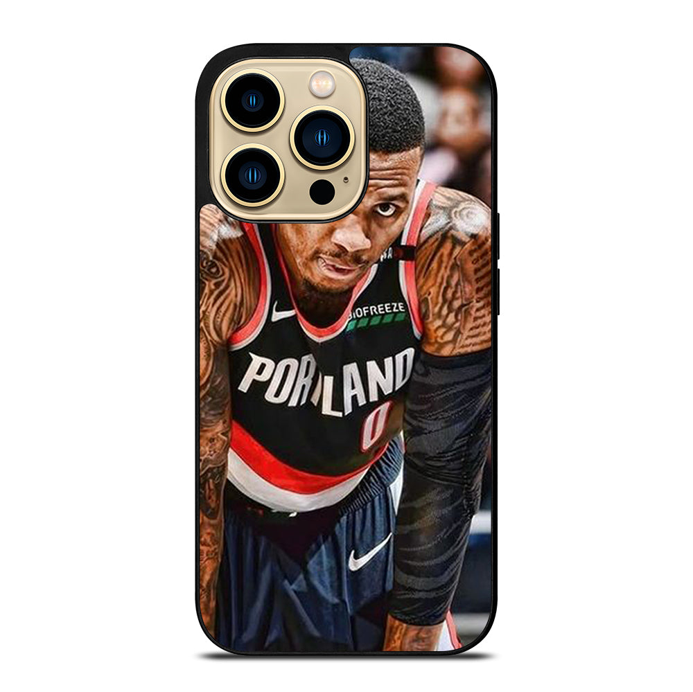 DAMIAN LILLARD TRAIL BLAZERS NBA BASKETBALL iPhone 14 Pro Max Case Cover