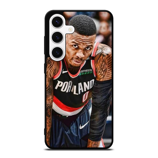 DAMIAN LILLARD TRAIL BLAZERS NBA BASKETBALL Samsung Galaxy S24 Case Cover