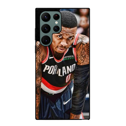 DAMIAN LILLARD TRAIL BLAZERS NBA BASKETBALL Samsung Galaxy S22 Ultra Case Cover
