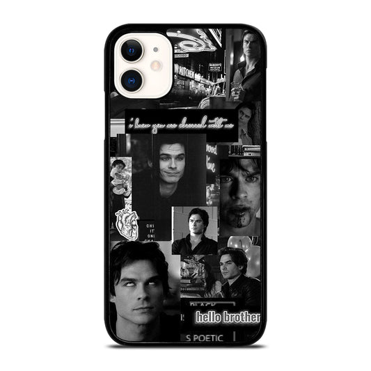 DAMON SALVATORE COLLAGE iPhone 11 Case Cover