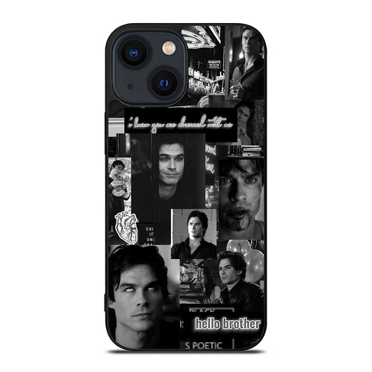 DAMON SALVATORE COLLAGE iPhone 14 Plus Case Cover