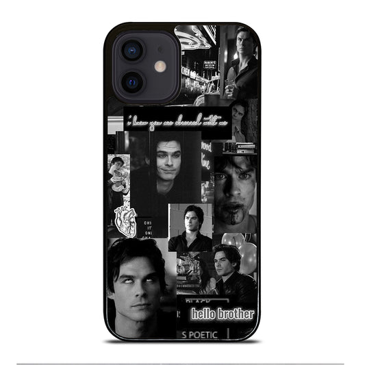 DAMON SALVATORE COLLAGE iPhone 12 Mini Case Cover