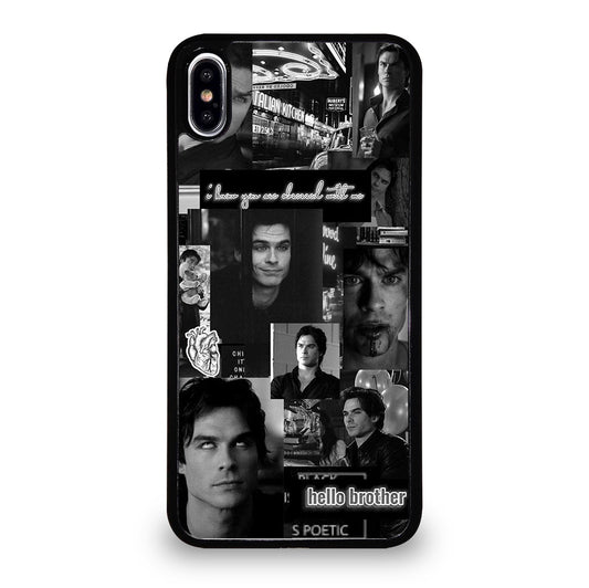 DAMON SALVATORE COLLAGE iPhone XS Max Case Cover